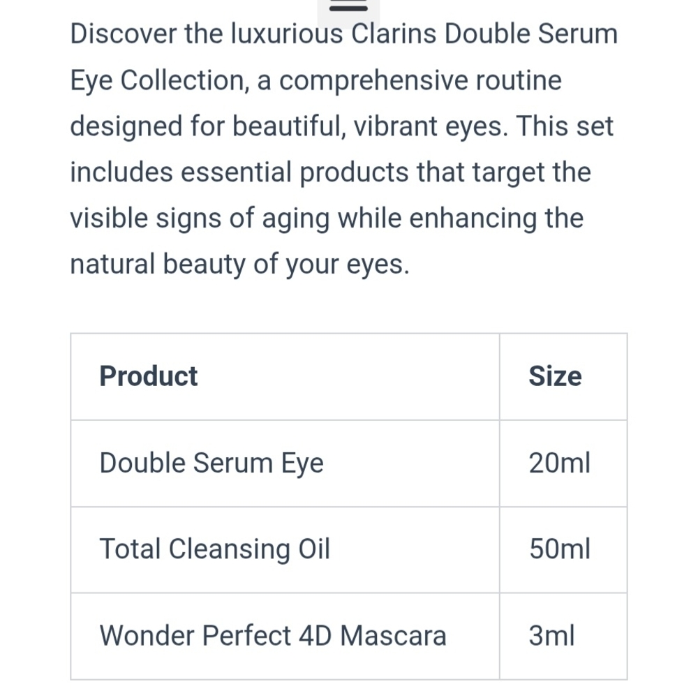 Clarins Eye Collection NIB - Picture 3 of 7